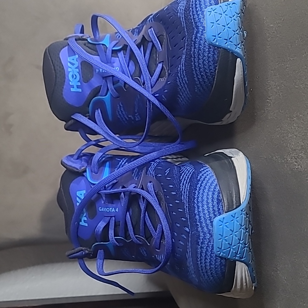 Hoka Men's Gaviota 4 Bluing Blue Graphite Shoe Size 14D